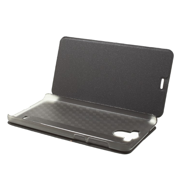 OCUBE PU Leather Stand Cellphone Case for BlackBerry R6 Lite - White-5