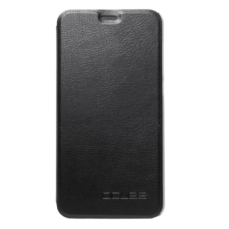 OCUBE Flip Leather Stand Phone Case for Blackview A7 - Black-3