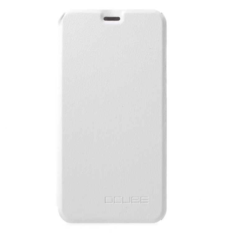 OCUBE Flip Leather Stand Phone Cover for Blackview A7 - White-1