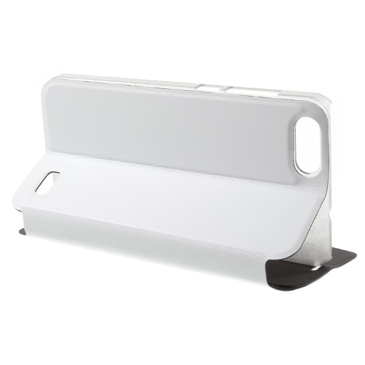 OCUBE Flip Leather Stand Phone Cover for Blackview A7 - White-4