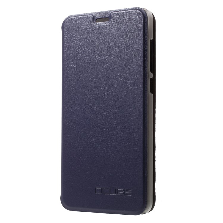 OCUBE Flip Leather Stand Phone Shell for Blackview A7 - Dark Blue-3