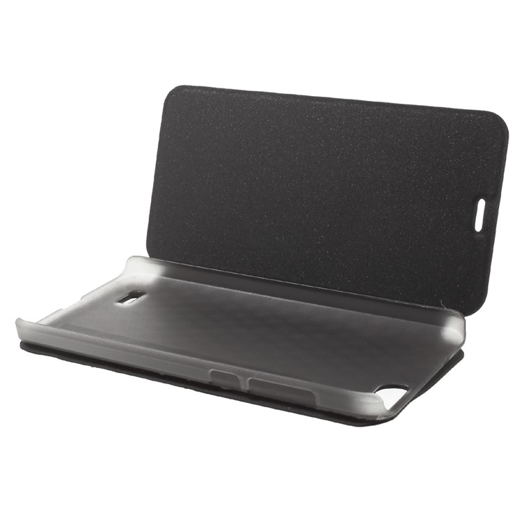 OCUBE Flip Leather Stand Phone Shell for Blackview A7 - Dark Blue-5
