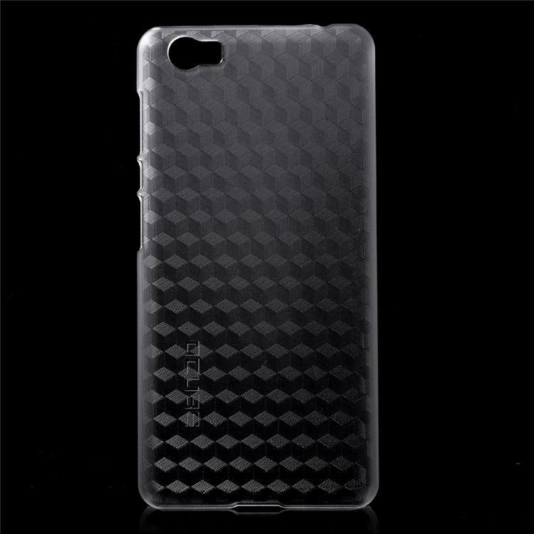 OCUBE Cubic Pattern Hard Plastic Case for Vernee Mars Pro - Black-1