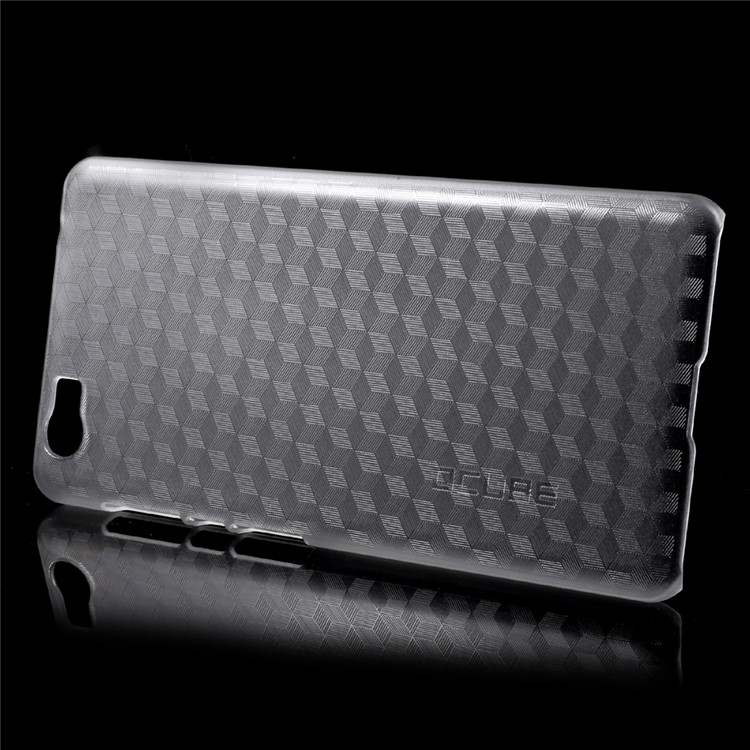 OCUBE Cubic Pattern Hard Plastic Case for Vernee Mars Pro - Black-2