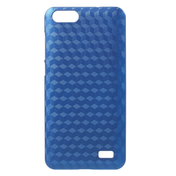 OCUBE Cubic Pattern Hard Plastic Phone Cover for Blackview A7 - Blue-1