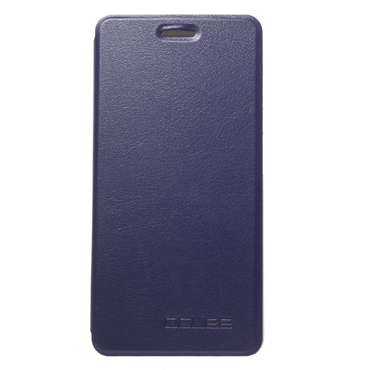 OCUBE Flip Leather Stand Case Cover for Vernee Mars Pro - Dark Blue-1