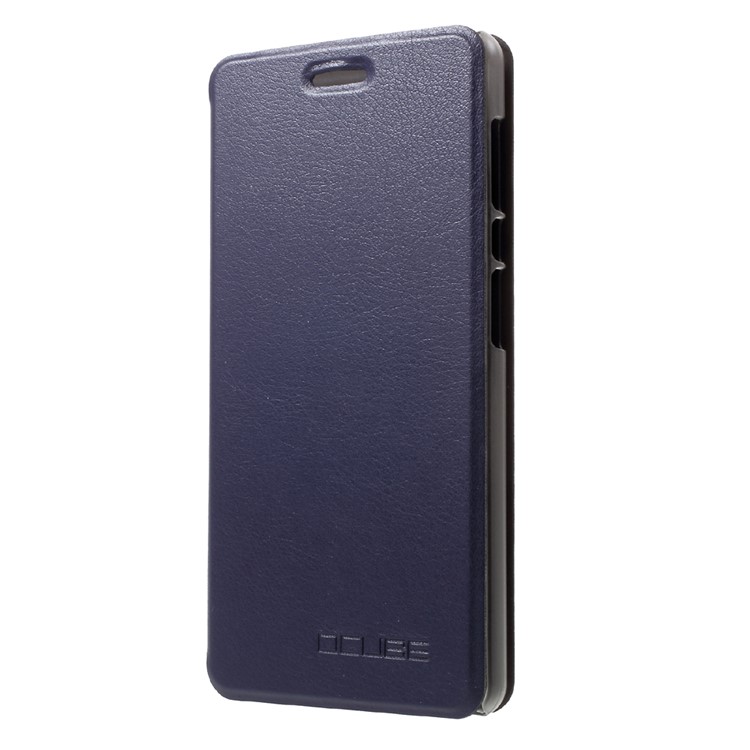 OCUBE Flip Leather Stand Case Cover for Vernee Mars Pro - Dark Blue-3