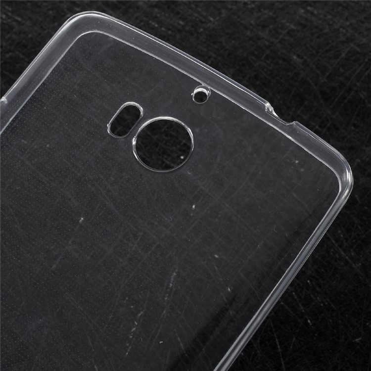 For TP-link Neffos C5 Max Thin Gel TPU Phone Case with Non-slip Inner - Transparent-4