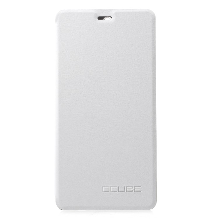 OCUBE Leather Stand Phone Cover for Leagoo T5 - White-1