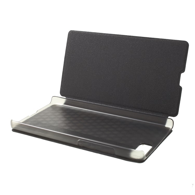OCUBE Flip Stand Leather Phone Cover for Bluboo S1 - White-5
