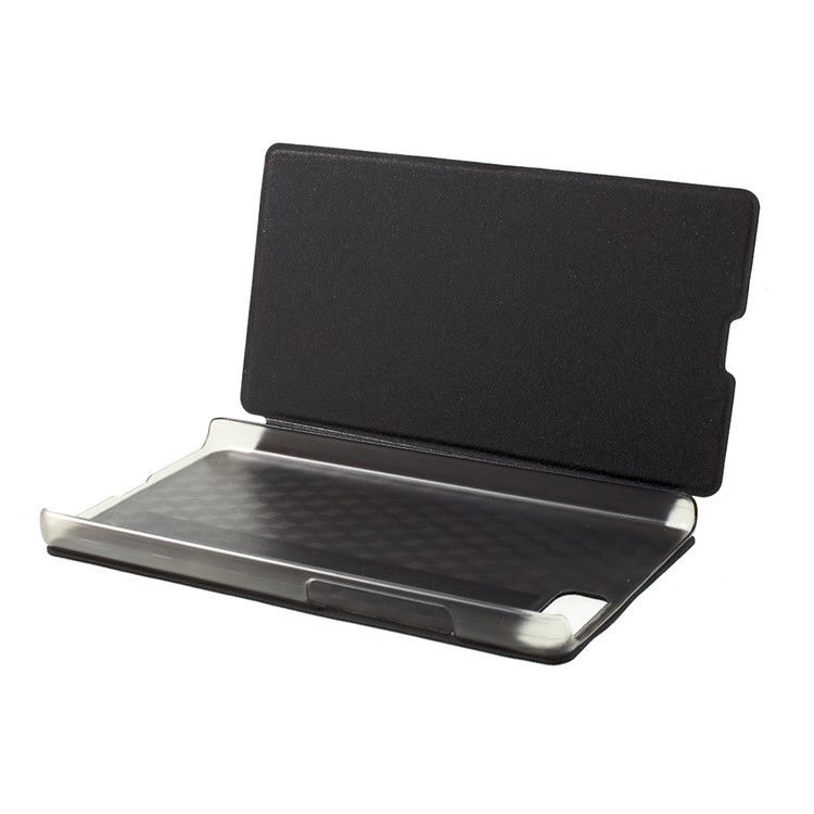 OCUBE Flip Leather Stand Mobile Phone Case for Bluboo S1 - Dark blue-5