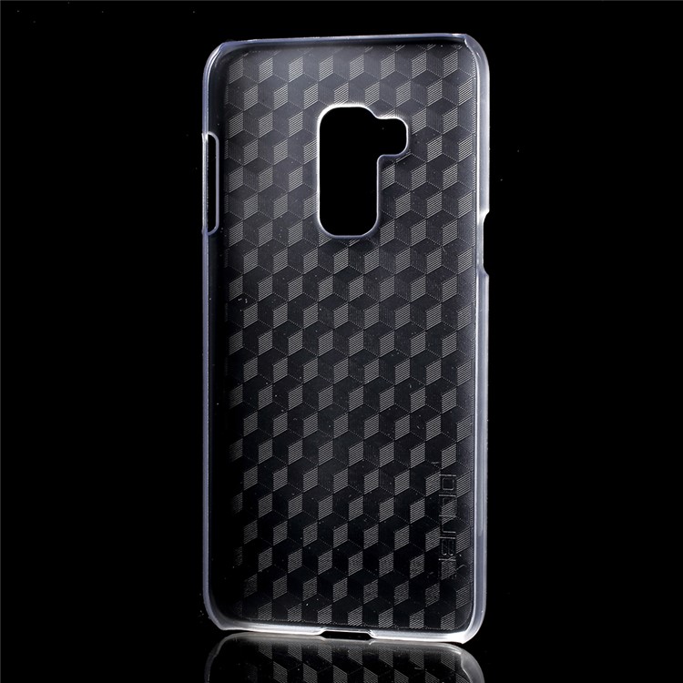 OCUBE Cubic Pattern Hard Phone Cover Case for Bluboo S8 - Transparent-3