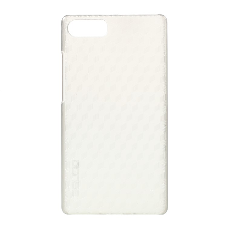 OCUBE Cubic Pattern Hard Plastic Case for Bluboo S1 - Grey-1