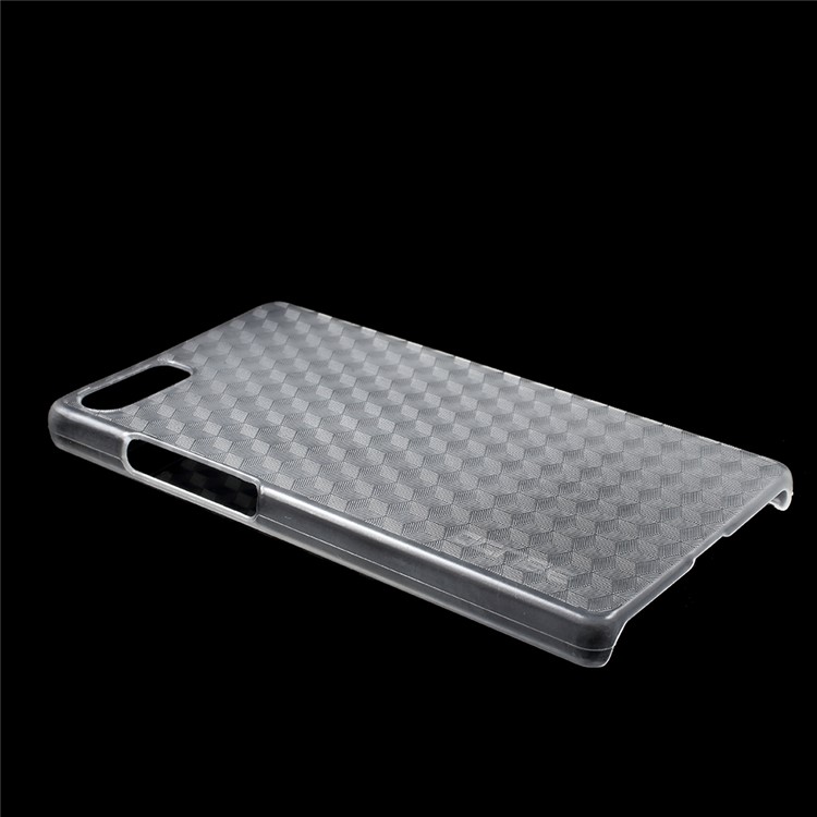 OCUBE Cubic Pattern Hard Mobile Casing for Bluboo S1 - Transparent-4