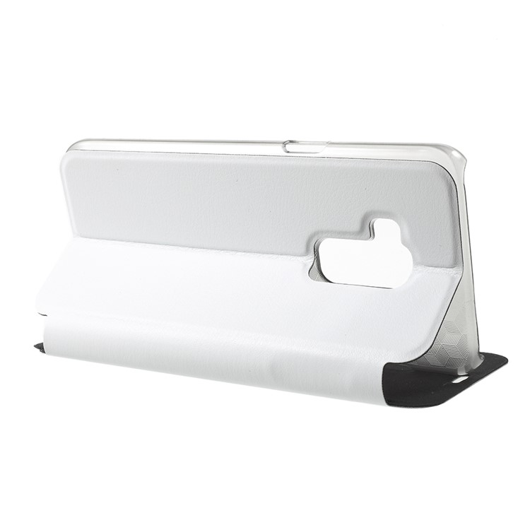 OCUBE PU Leather Stand Phone Cover for Bluboo S8 - White-4