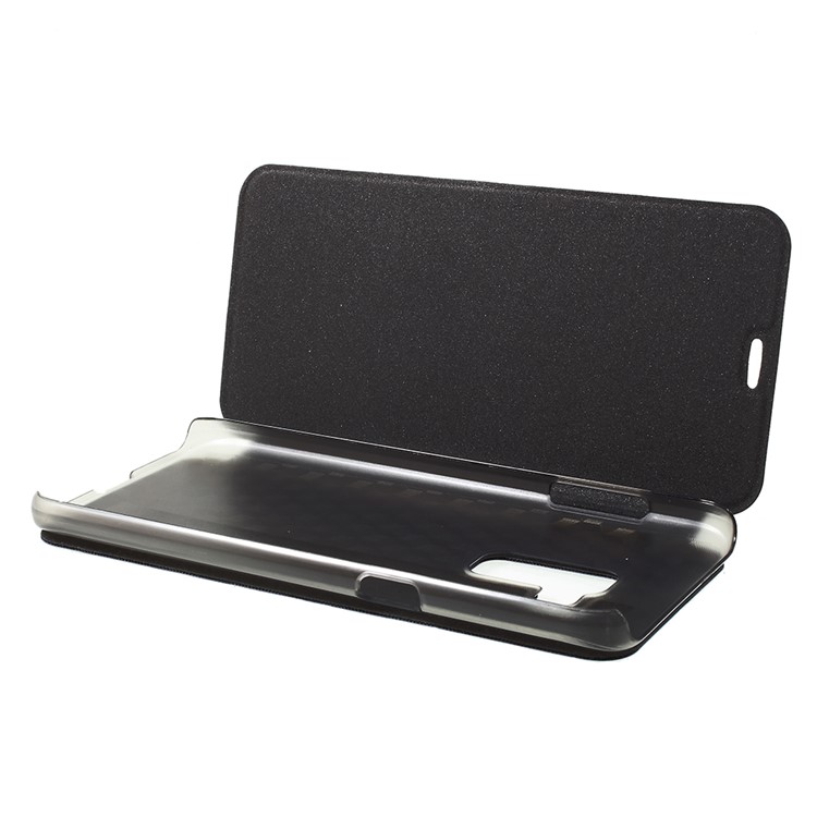 OCUBE for Bluboo S8 Flip Leather Stand Mobile Case Cover - Dark Blue-5