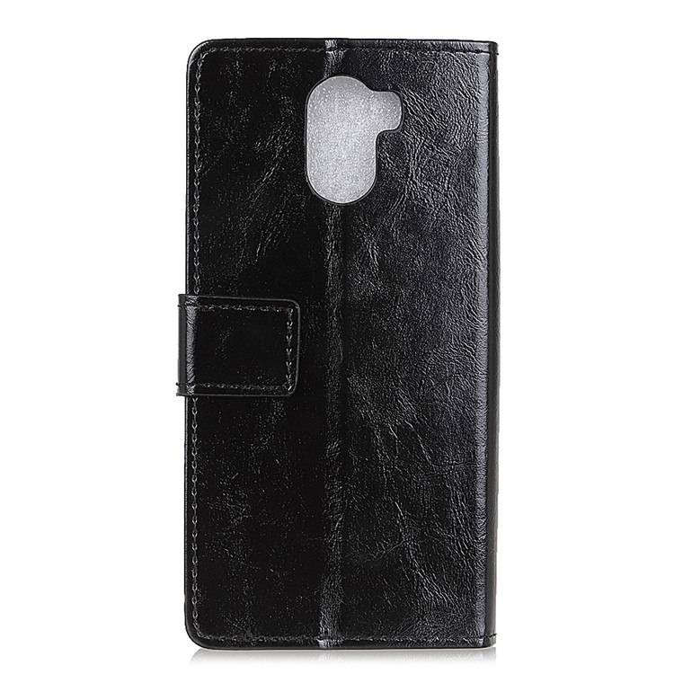 Crazy Horse PU Leather Wallet Magnetic Case for Wileyfox Swift 2 X - Black-2
