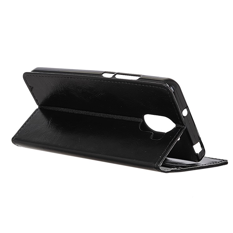 Crazy Horse PU Leather Wallet Magnetic Case for Wileyfox Swift 2 X - Black-3