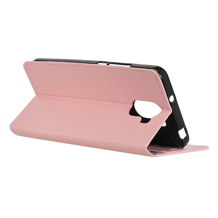 Crazy Horse PU Leather Wallet Stand Case for Wileyfox Swift 2 X - Pink-3