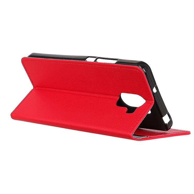 PU Leather Wallet Flip Stand Phone Shell for Wileyfox Swift 2 X - Red-3