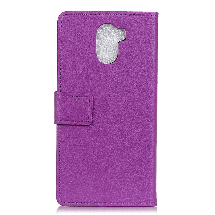 PU Leather Wallet Stand Mobile Phone Shell for Wileyfox Swift 2 X - Purple-2