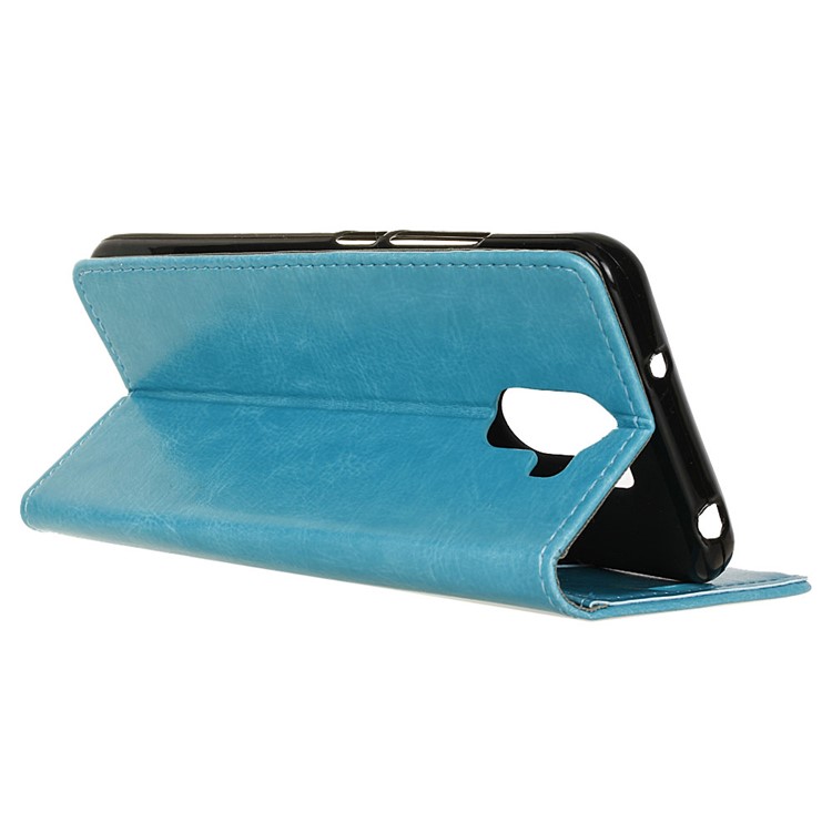 Crazy Horse PU Leather Wallet Phone Casing for Wileyfox Swift 2 X - Blue-5