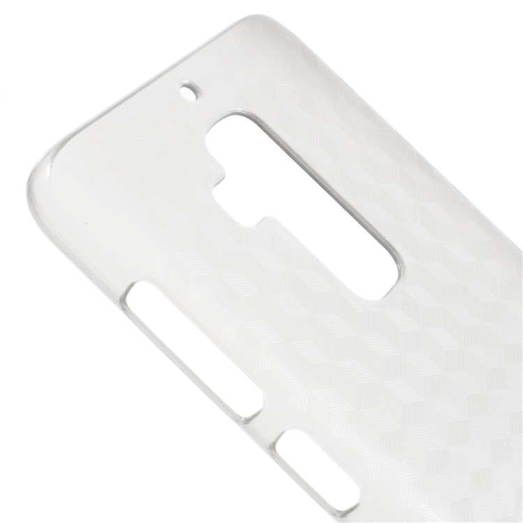OCUBE Cubic Pattern Hard PC Back Case for Homtom S8 - Grey-4