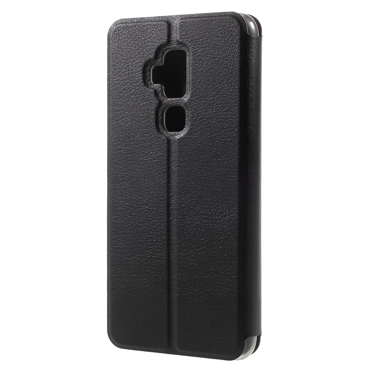 OCUBE PU Leather Flip Stand Cell Phone Cover for Blackview S8 - Black-2