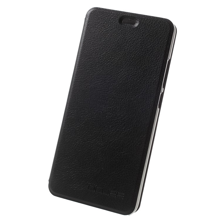 OCUBE PU Leather Flip Stand Cell Phone Cover for Blackview S8 - Black-3