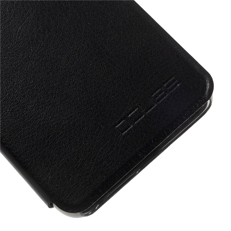 OCUBE PU Leather Folio Flip Stand Case for Homtom S8 - Black-7