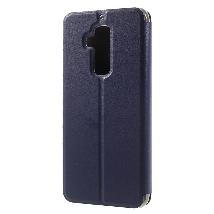 OCUBE Stand Leather Mobile Phone Shell for Homtom S8 - Dark Blue-3