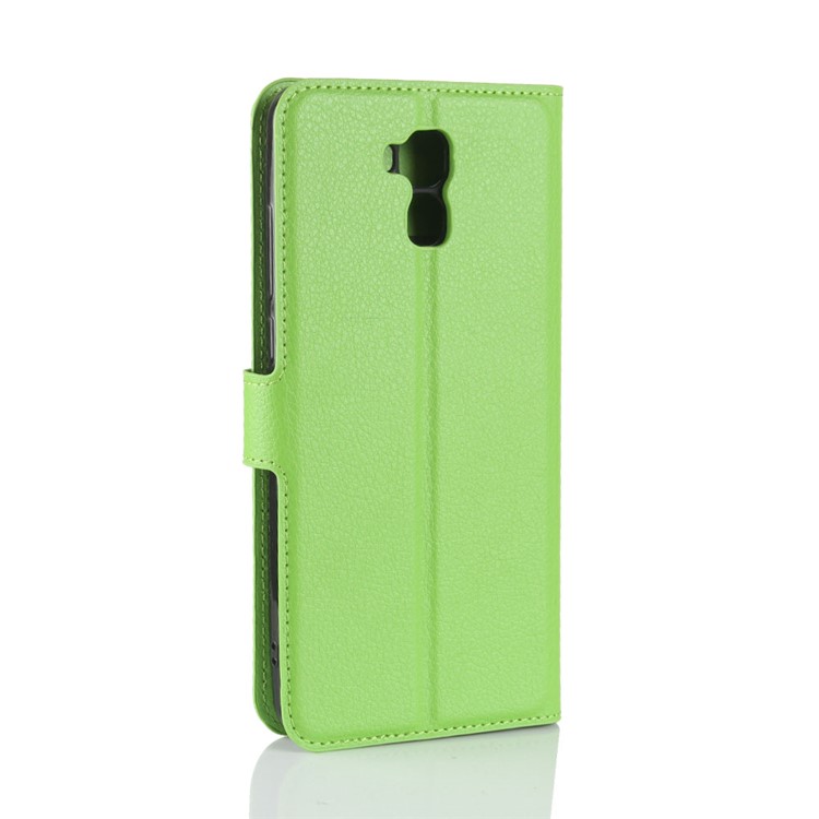 Crazy Horse Wallet Leather Stand Cover for Oukitel U16 Max - Green-6