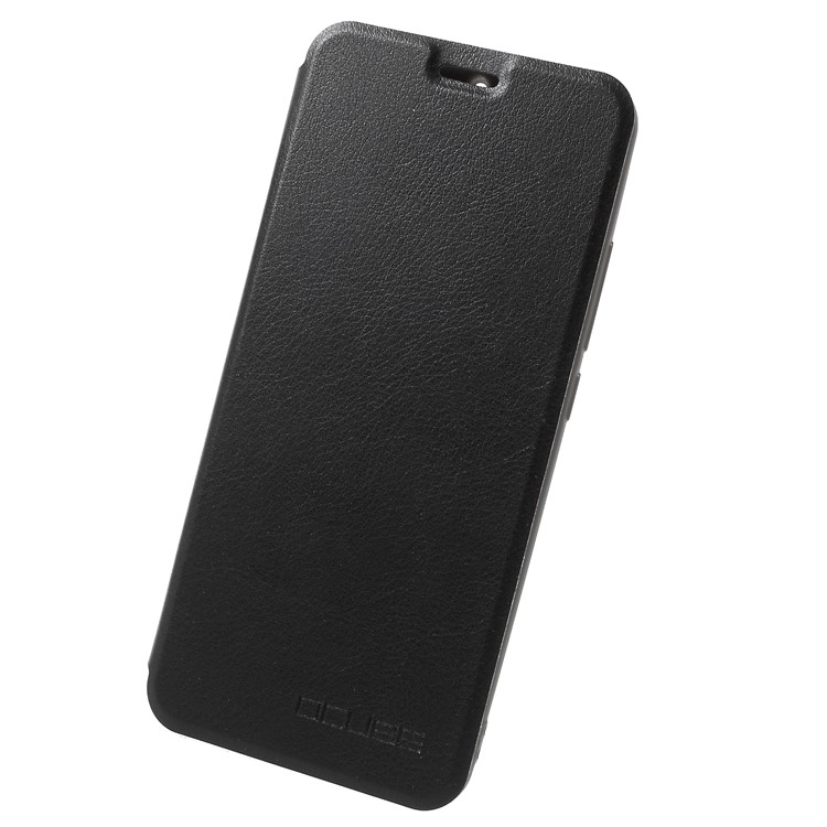 OCUBE PU Leather Folio Flip Protective Case with Stand for UMIDIGI S2 - Black-3