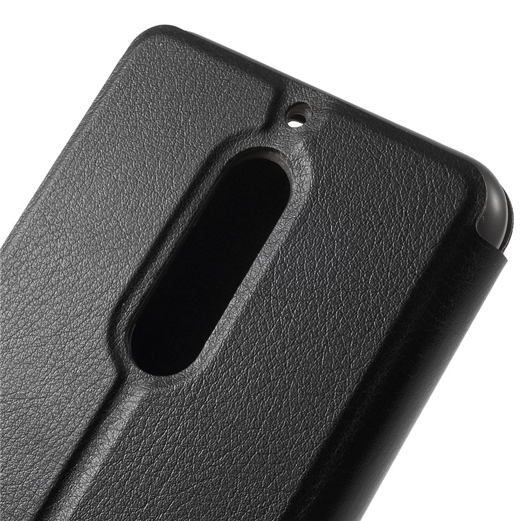OCUBE PU Leather Folio Flip Protective Case with Stand for UMIDIGI S2 - Black-8