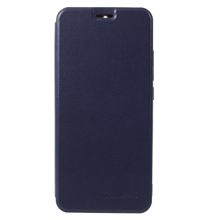 OCUBE PU Leather Protection Mobile Phone Case with Stand for UMIDIGI S2 - Dark Blue-1