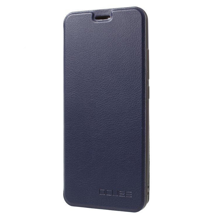 OCUBE PU Leather Protection Mobile Phone Case with Stand for UMIDIGI S2 - Dark Blue-3