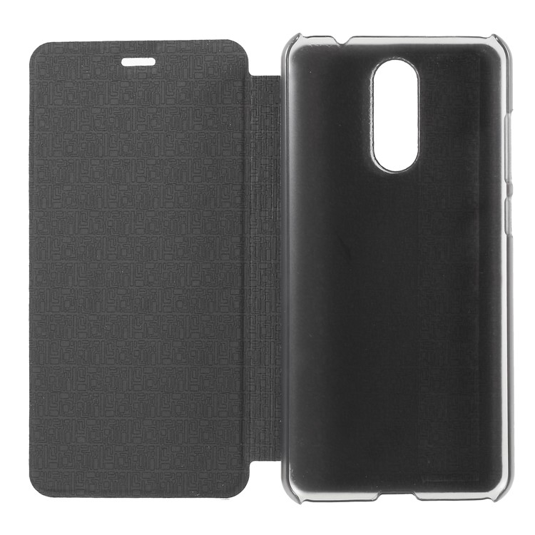 OCUBE PU Leather Protection Mobile Phone Case for Cubot Note Plus - Black-6