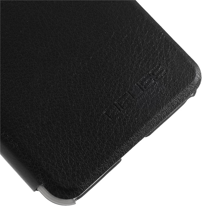 OCUBE PU Leather Protection Mobile Phone Case for Cubot Note Plus - Black-7