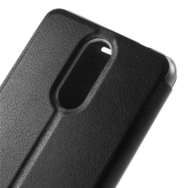 OCUBE PU Leather Protection Mobile Phone Case for Cubot Note Plus - Black-8
