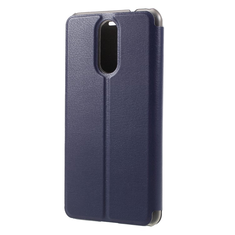 OCUBE PU Leather Protection Mobile Phone Shell with Stand for Cubot Note Plus - Dark Blue-2