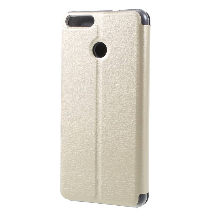 OCUBE Leather Flip Stand Phone Protective Cover for Ulefone Mix 2 - Gold-2