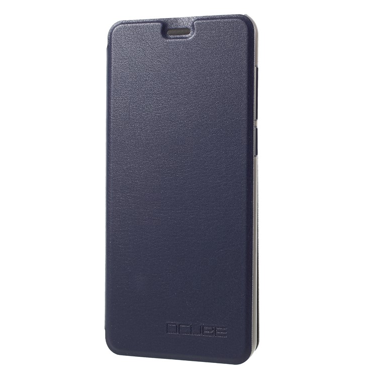 OCUBE Leather Phone Case Accessory with Stand for Ulefone Mix 2 - Dark Blue-3