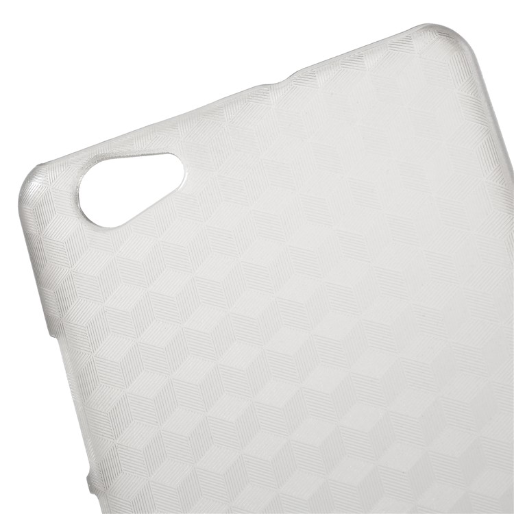 OCUBE Cubic Pattern Hard Plastic Cell Phone Case for Vernee Thor Plus - Grey-5
