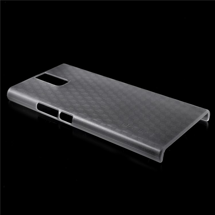 OCUBE Cubic Pattern Hard Plastic Cell Phone Case for Oukitel K3 - Transparent-3