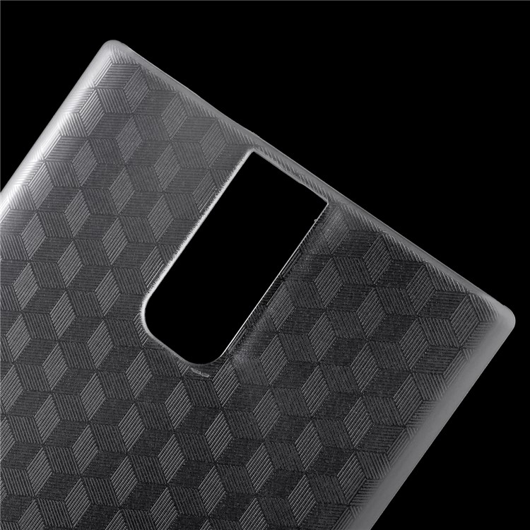 OCUBE Cubic Pattern Hard Plastic Cell Phone Case for Oukitel K3 - Transparent-4