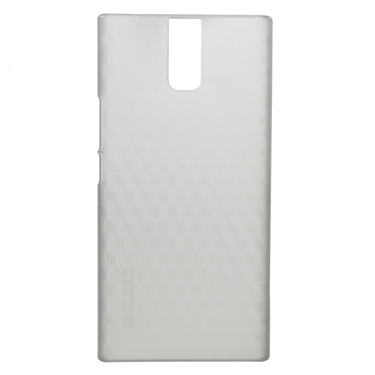 OCUBE Cubic Pattern Hard Plastic Protective Phone Shell for Oukitel K3 - Grey-1