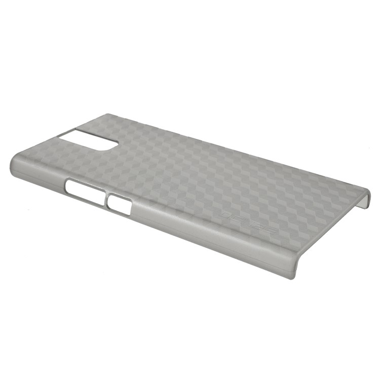 OCUBE Cubic Pattern Hard Plastic Protective Phone Shell for Oukitel K3 - Grey-3