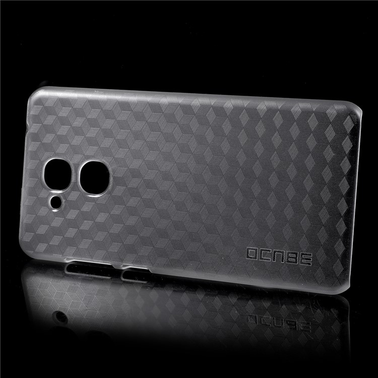 OCUBE Cubic Pattern Hard Plastic Back Case for Vernee M5 - Transparent-2