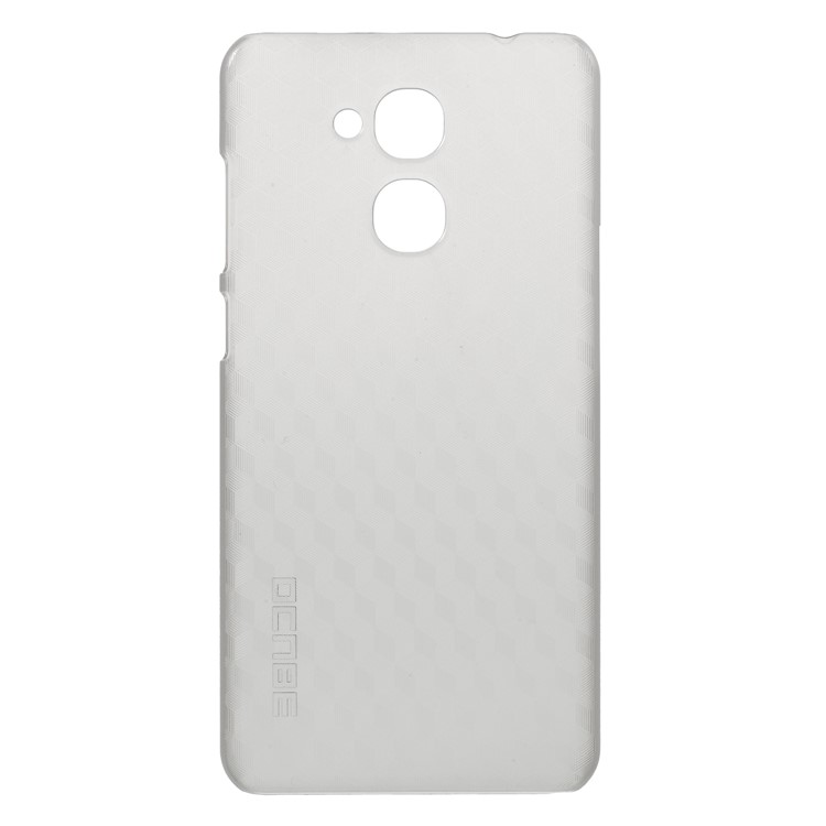 OCUBE Cubic Pattern PC Mobile Phone Cover Shell for Vernee M5 - Grey-1
