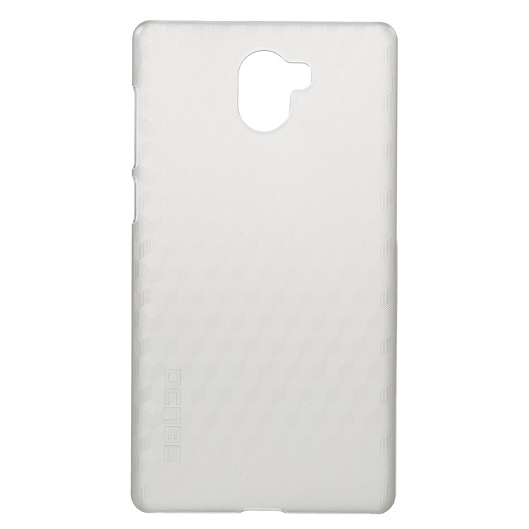 OCUBE Cubic Pattern Hard PC Case for Leagoo Kiicaa Mix - Grey-1